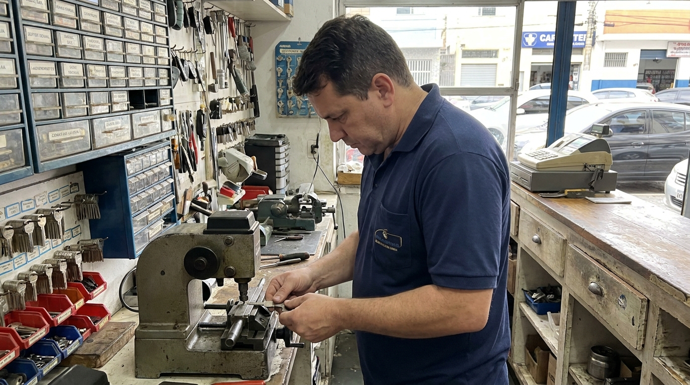 Confecção de Chave Automotiva profissional em Piracicaba‑SP