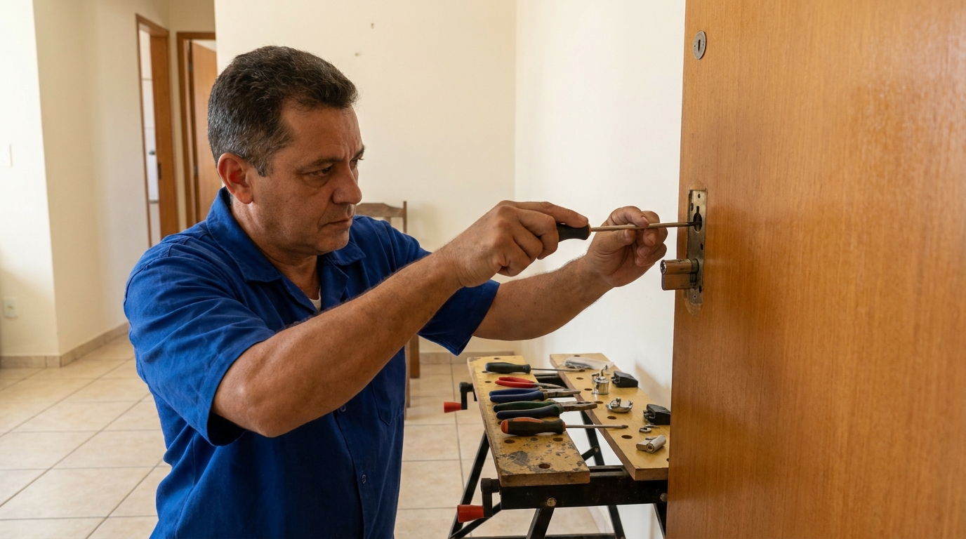 Troca de Segredo Residencial 24 horas em Piracicaba‑SP